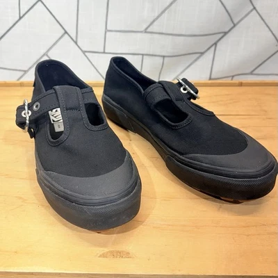 Vans Style 93 Black Mary Jane Heart Buckle VN0A3XTJBKA Women’s 7.5 - Image 1 of 4