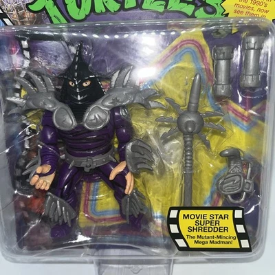 TMNT Teenage Mutant Ninja Turtles Movie Star Super Shredder Action Figure - Image 1 of 4
