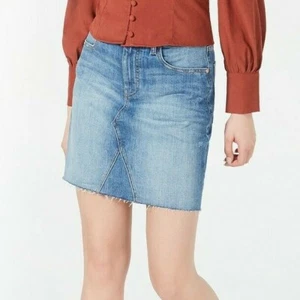 Women M1858 Emery Deconstructed Denim Mini Skirt Sunset Various B4HP - Picture 1 of 13
