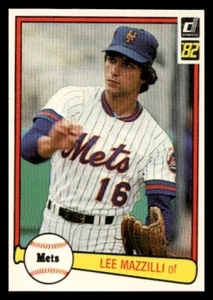 1982 Donruss #49 Lee Mazzilli New York Mets Baseball card - Picture 1 of 2