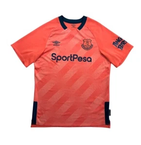EVERTON FC 2019/20 UMBRO Away Football Shirt M England Mens Soccer Jersey - Picture 1 of 10