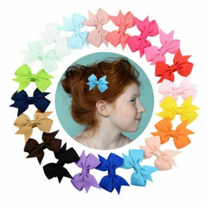 20/40PCS Kids Baby Girls Bow Hair Clip Children Toddler Flowers Hair Accessories - Picture 1 of 14