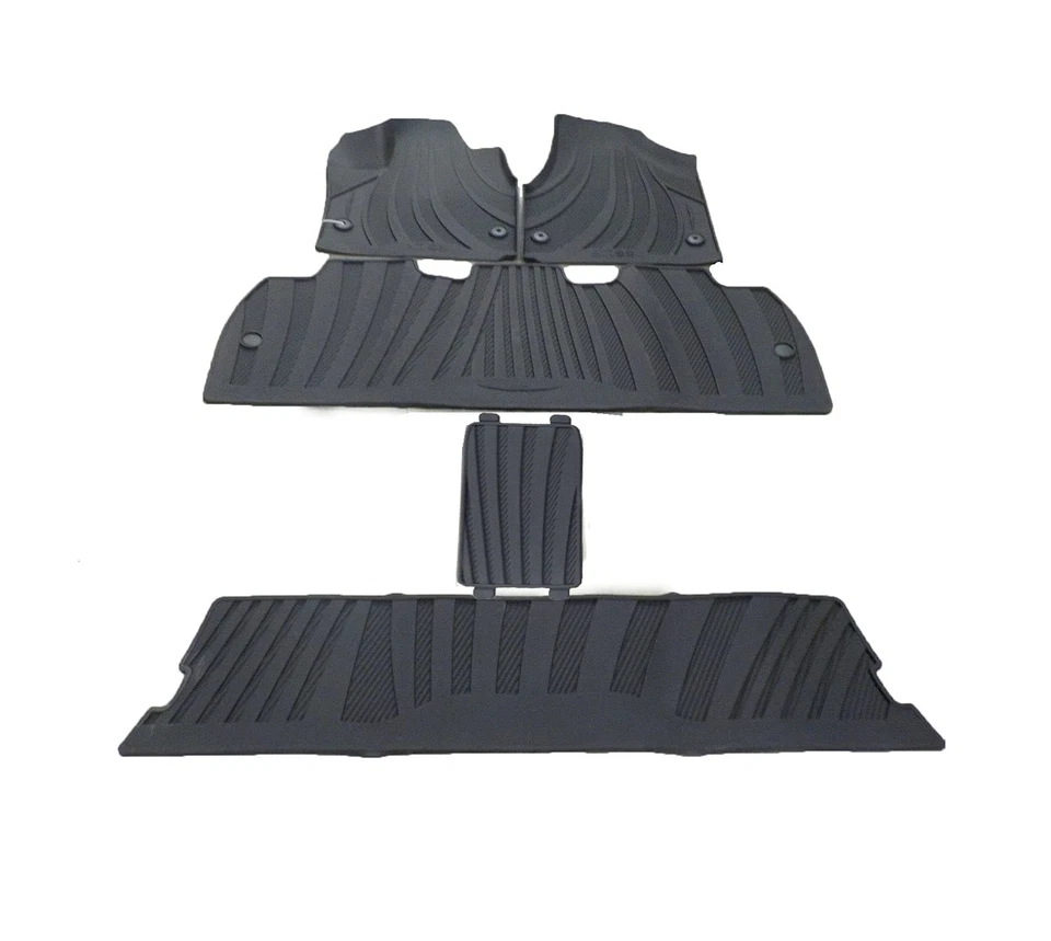 Genuine Mopar Front, Rear and Third Row Floor Mat Set 82214515AE - Image 1 of 1