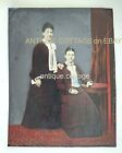 Antique Ealy Women Henderson Huntingdon Pa Tin Enhanced Photograph Large 7X9