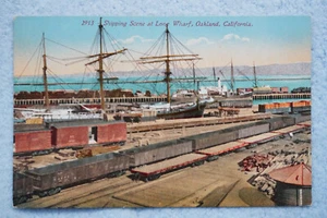 Versandszene am Long Wharf, Oakland, Kalifornien - Bild 1 von 2
