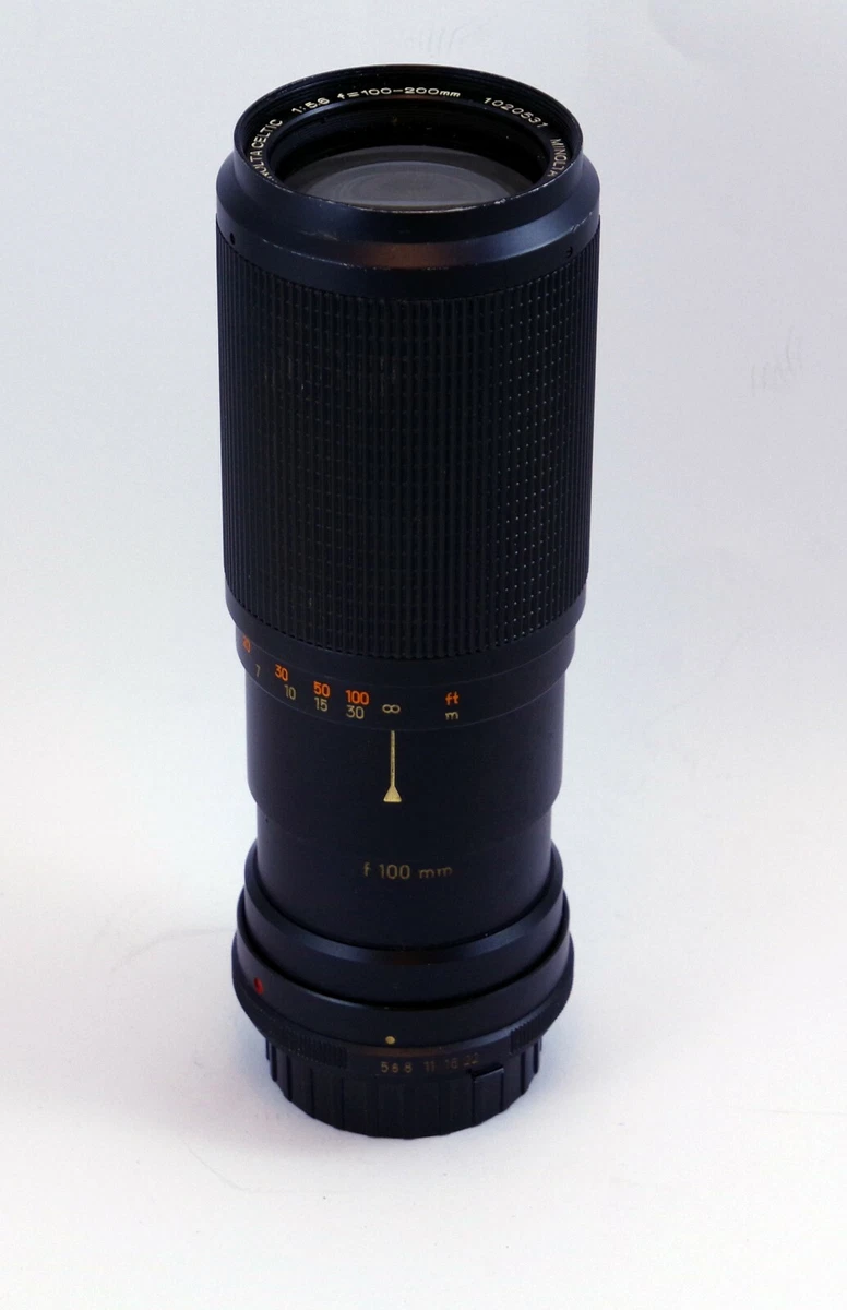 Minolta MD f/5.6 Camera Lenses 100-200mm Focal for sale | eBay