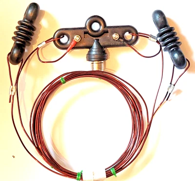 Antena de radio CB 27,555 dipolo banda 11 metros dipolo hecha de cobre  - Imagen 1 de 2