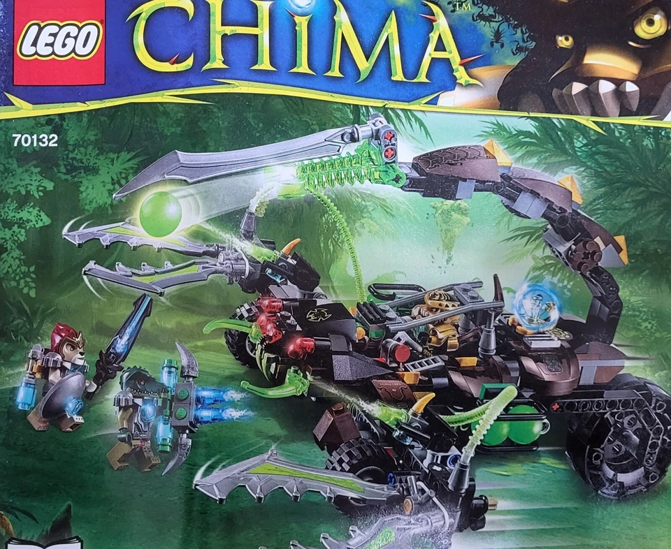 LEGO Legends of Chima 70132 Scorm's Scorpion Stinger New Sealed Bags  - Image 1 of 2