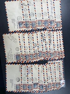 29 C11 Flight Covers Air Mail First Day Of Rate All Signed By Post Master RATE - Picture 1 of 5