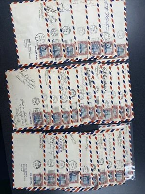 29 C11 Flight Covers Air Mail First Day Of Rate All Signed By Post Master RATE - Image 1 of 4