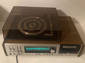 Vintage Sony HP-169 STEREO AM FM RECEIVER W/ TURNTABLE & CASSETTE FOR PARTS - Picture 1 of 14
