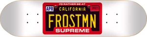 Skate Mental Eric Koston I'd Rather Be At Supreme 8.25 Skateboard Deck - Bild 1 von 1