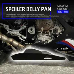 Front Belly Pan Spoiler Lower Fairing Cover For BMW S1000RR 2019-2022 M1000RR - Picture 1 of 17