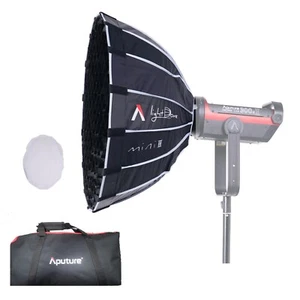 Aputure Light Dome Mini III Deep Octagon Bowens Mount Softbox mit Wabengitter - Bild 1 von 9