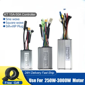 Electric Bike Controller 36 48V 250W-1500W Brushless Controller E-bike Display - Picture 1 of 49