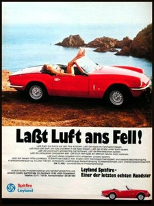 Triumph Spitfire ... originale Werbung aus 1977 - Picture 1 of 1
