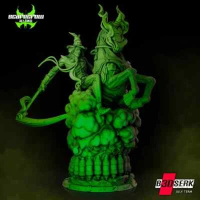 SCARECROW Statue DC Batman Justice League Resin Model Kit B3DSERK - Image 1 of 4