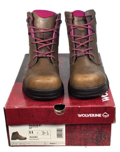 Wolverine Merlin Waterproof Composite Toe 6" Work Boot Women's Size 11 M  W10383 - Picture 1 of 15