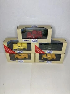 Lot Of (5) Corgi Classic Vehicles 1:43 Trucks Van 1993 1995 New In Box - Picture 1 of 12