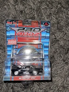 MAISTO PRO RODZ BLACK '65 PONTIAC GTO DieCast 1:64 NEW - Picture 1 of 7
