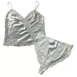 Vintage Sears Dessous Trägertop und Höschen HERGESTELLT IN DEN USA - Bild 1 von 8