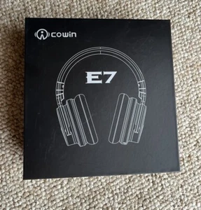 COWIN E7 Wireless Noise Cancelling Headphones Black - Picture 1 of 8