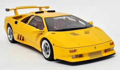 GTSpirit 1/18 - Lamborghini Diablo Jota Corsa Tamura Coche Modelo Resina Amarilla Foto 1 de 4