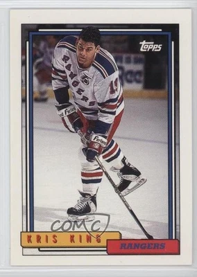 1992-93 Topps Gold Kris King #509 - Image 1 of 2