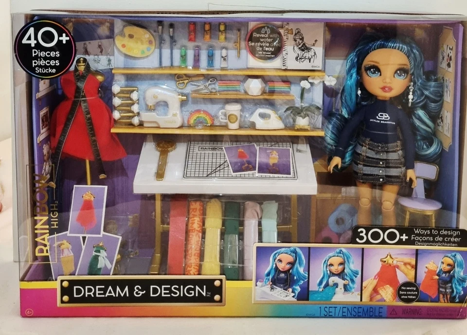 Rainbow High Dream & Design Fashion Studio Set da Gioco Nuova - Immagine 1 di 4