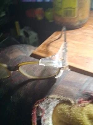 Par De Gafas De Seguridad Maquinista De Colección Halloween Steampunk Foto 1 de 4