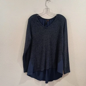 North River Pullover Pulli blau Mixed Media, Größe L - Bild 1 von 8