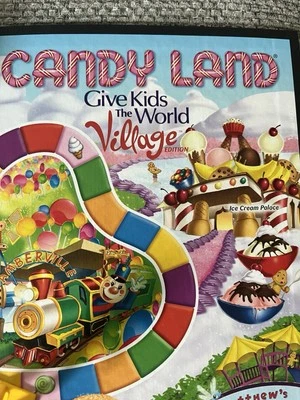 CANDYLAND HASBRO BOARD GAME 2017 VILLAGE EDITION Give Kids the World Village - Image 1 of 4