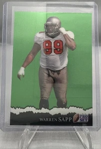 Set Leaf Pro 2023 verde prova di pre-produzione WARREN SAPP calcio 1/1 - Foto 1 di 2