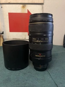 Nikon AF VR-NIKKOR 80-400mm f/4.5-5.6D ED Telephoto Zoom Lens Made In Japan - Picture 1 of 9