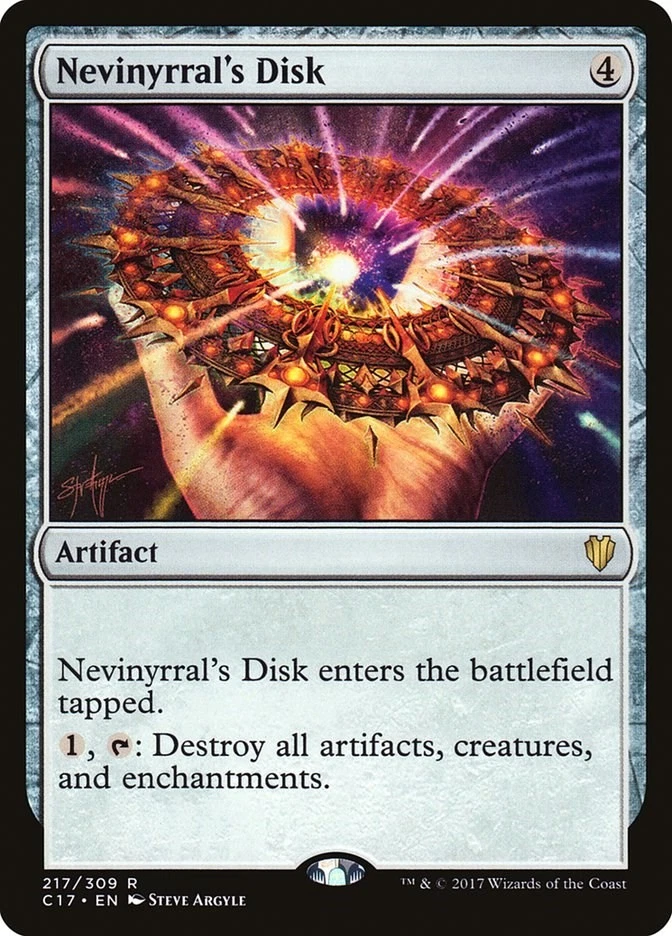 Nevinyrral's Disk 217 LP Normal Commander 2017 MTG EN - Image 1 of 1