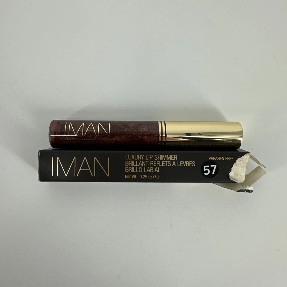 Brillo de labios de lujo IMAN Paragon Free 0,25 oz tono decadente NUEVO Foto 1 de 4