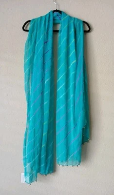 Bufanda Anthropologie envolvente con cuentas nueva con etiquetas Foto 1 de 4