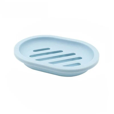 Contenedor autodrenaje soporte para jaboneros estuche baño ducha cesta caja de almacenamiento Foto 1 de 4