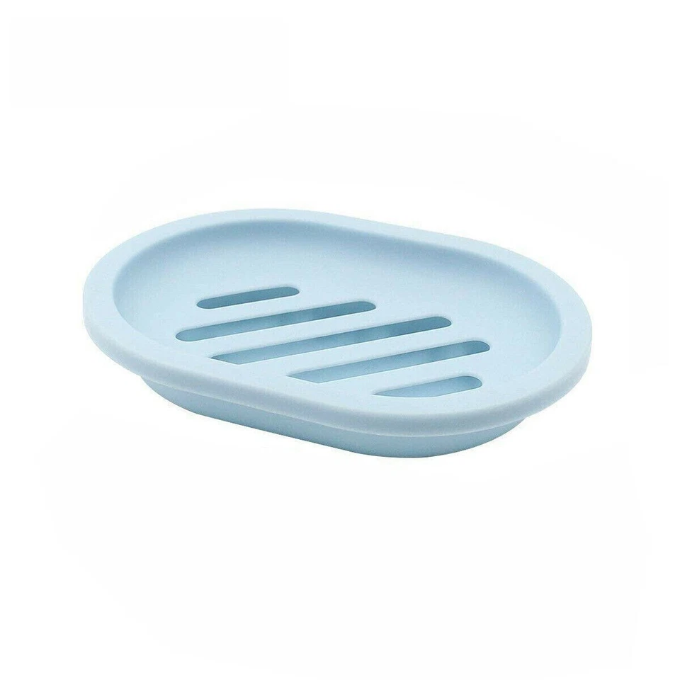 Contenedor autodrenaje soporte para jaboneros estuche baño ducha cesta caja de almacenamiento Foto 1 de 4