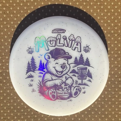 Discraft McPooh Paul McBeth CryZtal Sparkle Malita 173-174g Rose Foil NEW - Image 1 of 2