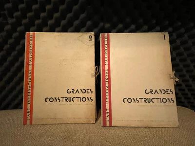 Grandes constructions Vol. 1 & 2 (présentées par Rob Mallet-Stevens)  - Photo 1/4