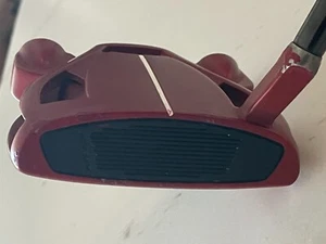 TaylorMade Spider Tour Red 35" Putter with Black Headcover Super Stroke - Picture 1 of 5