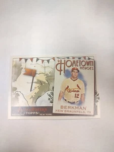 2011 Topps Allen & Ginter's Hometown Heroes Lance Berkman #HH93 (PWE) - Picture 1 of 2