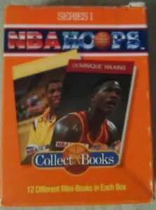 NBA Hoops Collect a Books 12 Different Mini Books in a Box Series 1 Box 3 1990 - Picture 1 of 2