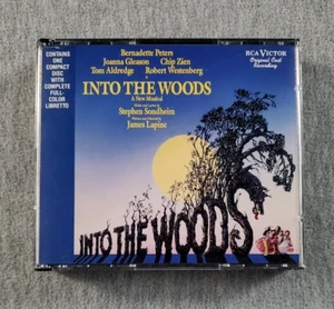 Into The Woods A New Musical 1987 RCA Soundtrack CD Bernadette Peters - Imagen 1 de 8