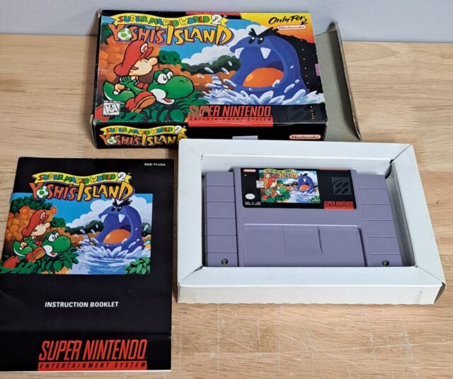 Gameteczone Jogo Super Nintendo Super Mario World 2: Yoshi's Island -  Nintendo São Paulo SP - Gameteczone a melhor loja de Games e Assistência  Técnica do Brasil em SP