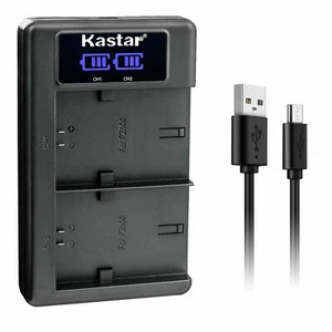 Kastar DUAL LED USB SLIM Charger for Sony NP-FZ100 (Horizontal Style) - Picture 1 of 4