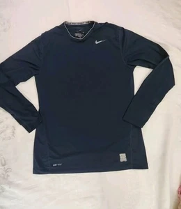 Nike Pro Combat Dri-Fit  Large Mens Shirt Long-Sleeve  Pullover - Picture 1 of 8