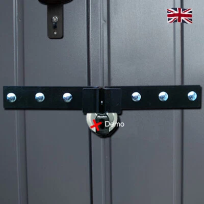 Y ANCHOR Hasp and Staple Shed Garage Workshop door security lock, padlock protection