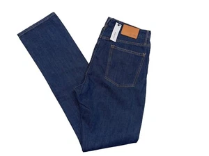 Jean Taylor Stitch para hombre The Slim en ribete de enjuague de 3 meses talla 35 ¡NUEVO! - Imagen 1 de 10